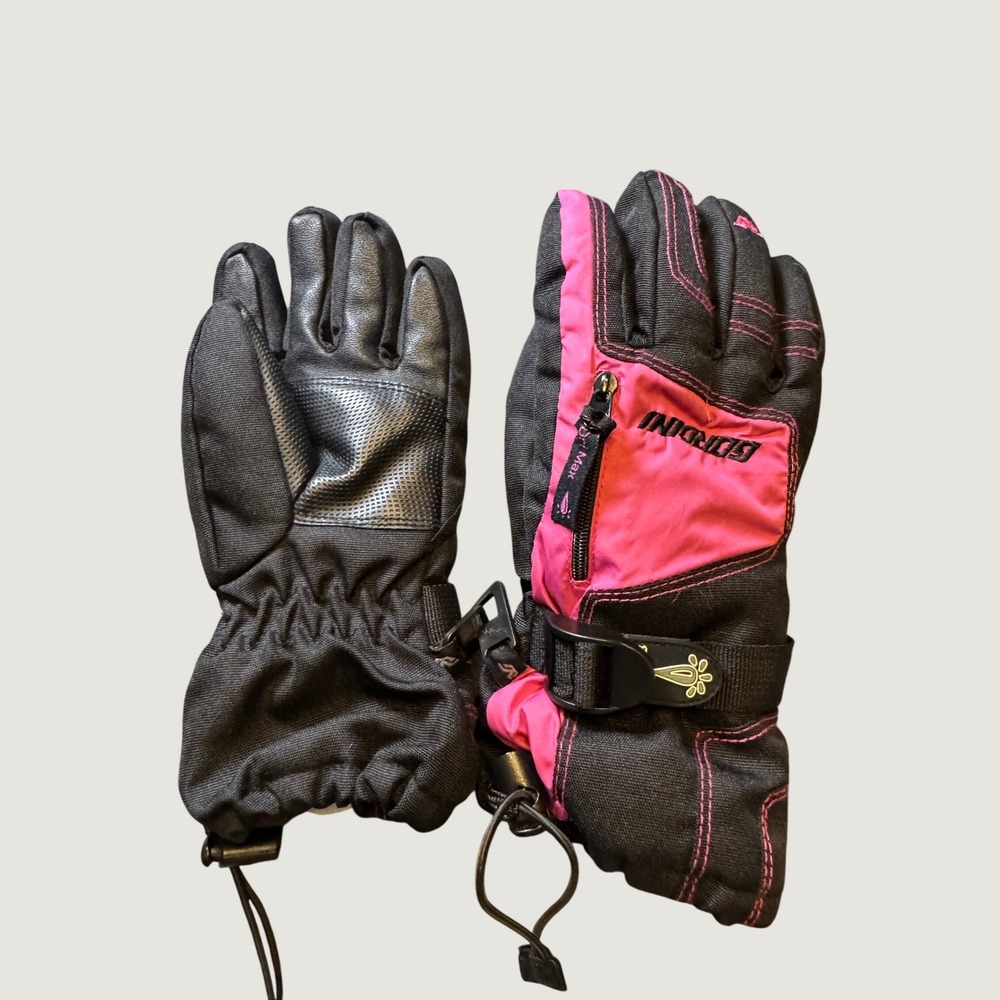 Gordini Kids Ultra Dri-Max Gauntlet IV Snow Gloves Pink Black Small Ski Winter - Picture 2 of 6